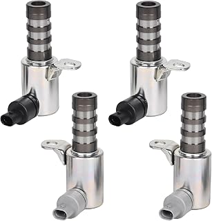 ESHIN 4PCS VVT Solenoid Kit for Ford F-150 Explorer Edge Mustang Flex 3.5L 3.7L V6 - Replaces AT4Z6M280A/B 917-197/198