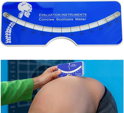 Miniatura 2 de Herramientas de diagnóstico de escoliosis de espalda y columna vertebral 0-30 ° Medidor de prueba de escoliosis Herramientas de medición