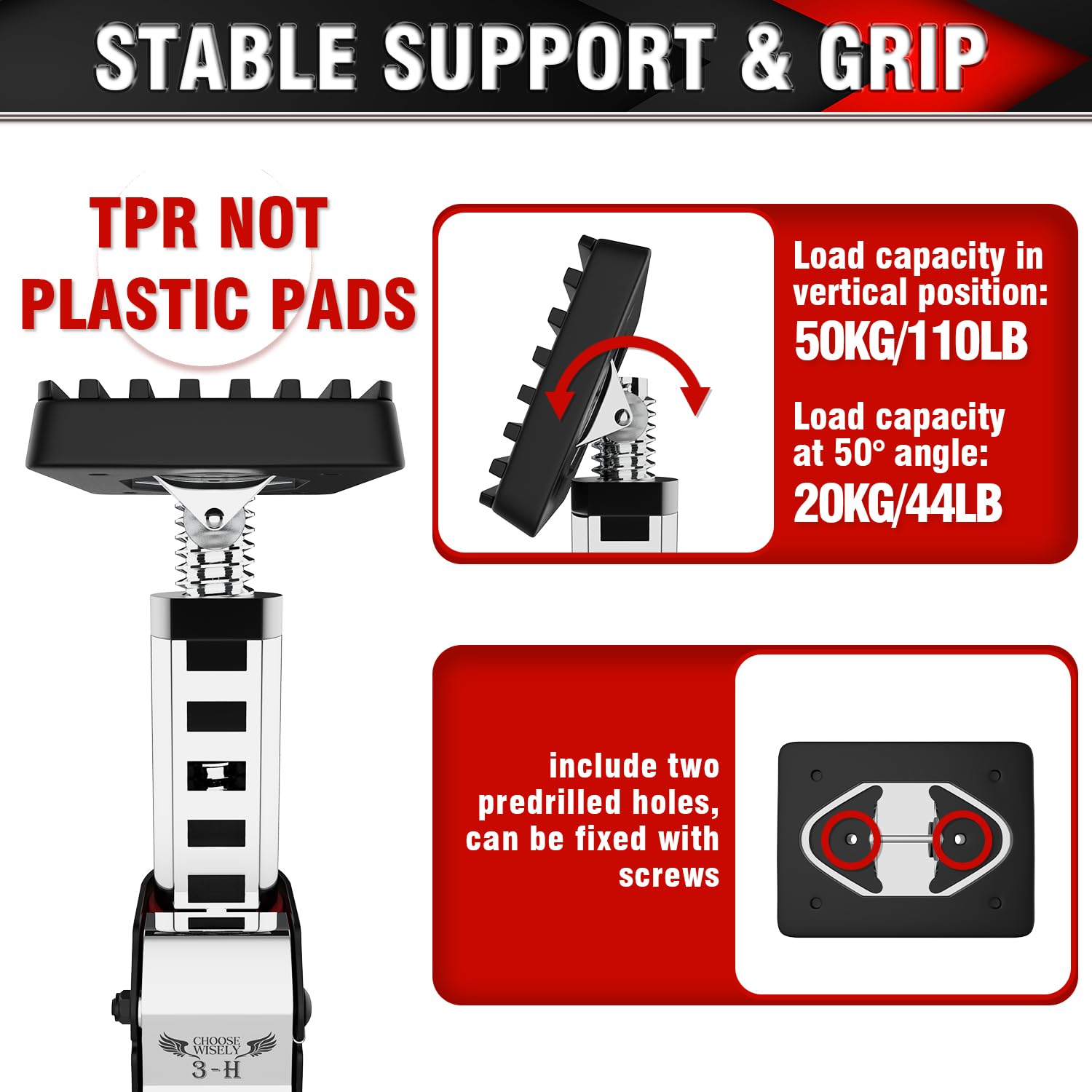 3-H Third Hand Telescopic Support Pole Heavy Duty - Image 3