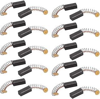 New Lon0167 10 Pairs Electric Drill Motor Rotary Power Tool Carbon Brush 6 x 6 x 15mm(10 Paar Bohrmaschine Motor Elektrowerkzeug KohlebÃ¼rste 6 x 6 x 15mm
