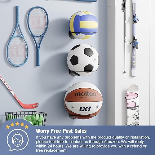 Miniatura 7 de susswiff Soporte de pared para baloncesto
