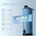 Portable Electric Water Purifier Survival 22 Ounces Water Purifier, Bottle with Filter for Hiking, Backpacking,Travel gallery image