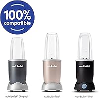 Vista 8 de nutribullet Vasos To-Go de 24 oz y tapas abatibles de colores (rosa/blanco)