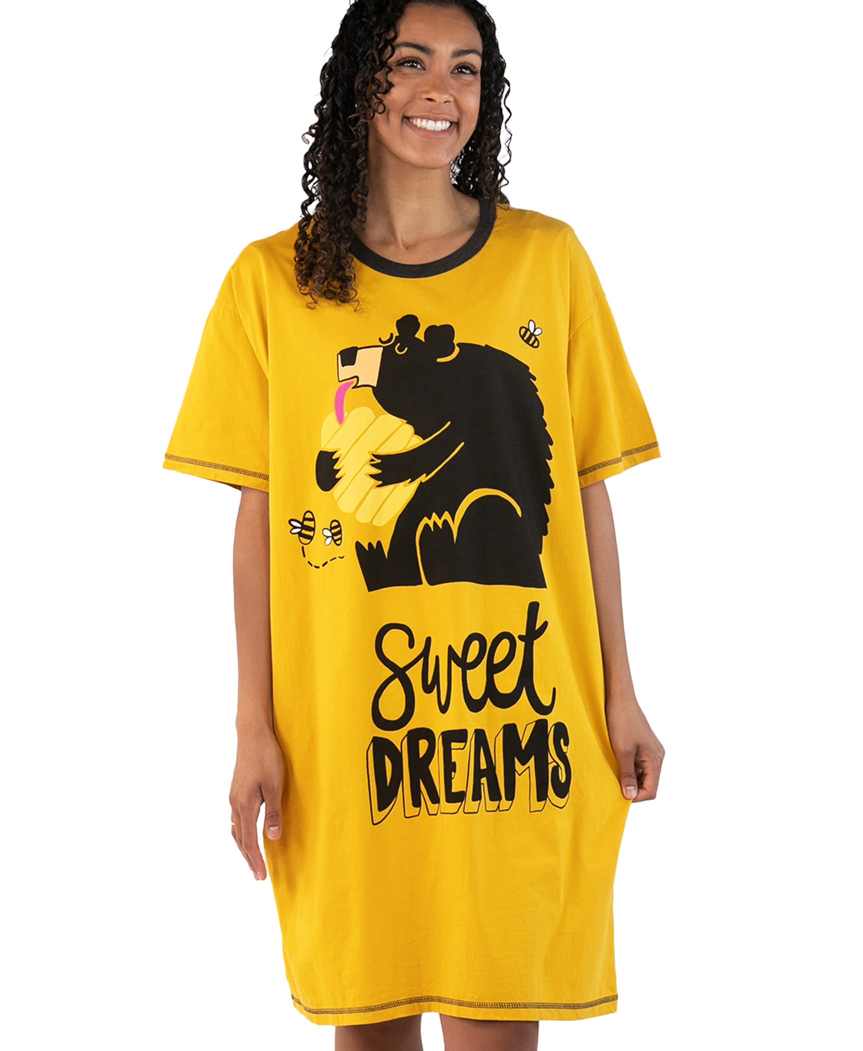 Lazy One Nightshirts for Women, Cute Nightgown