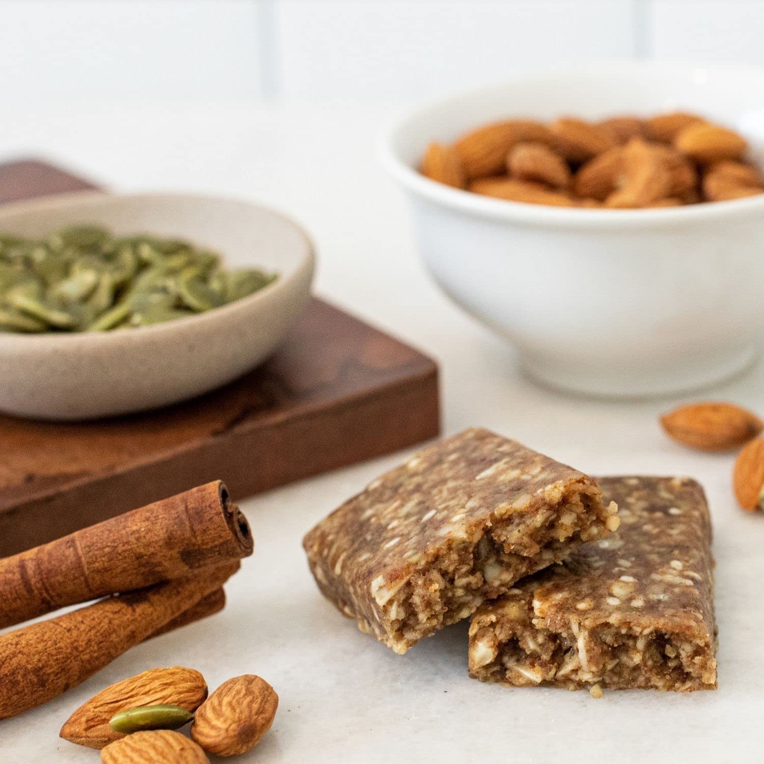 Organic Real Food Bars - Variety Pack (2 of Each Flavor, 12 Bars Total) - USDA Certified Organic, Non-GMO, Gluten Free, Vegan, Energy & Nutrition Bars, Superfood Ingredients, Healthy Snack, Breakfast Bars, Dairy Free, Soy Free - Pure Bliss Organics (1.7 oz each)