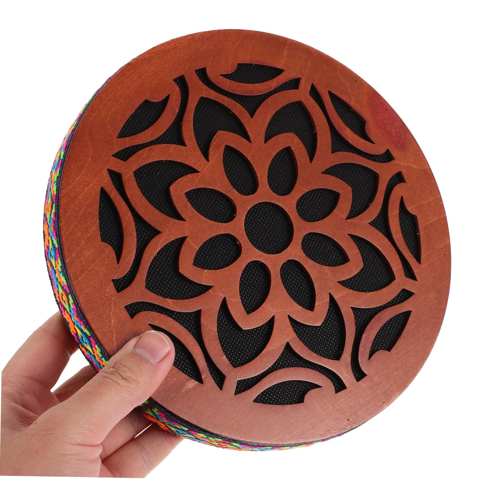 ibasenice Hand Drum Strumento Percussione Rilassanti Per e Meditazione Strumento Portatile Per e Relax