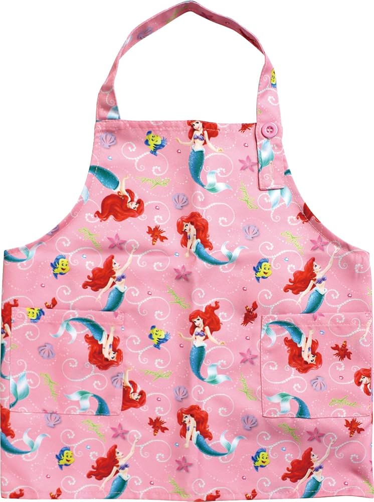 Amazon.co.jp: ヤクセル ディズニー エプロン 子供 給食 調理実習