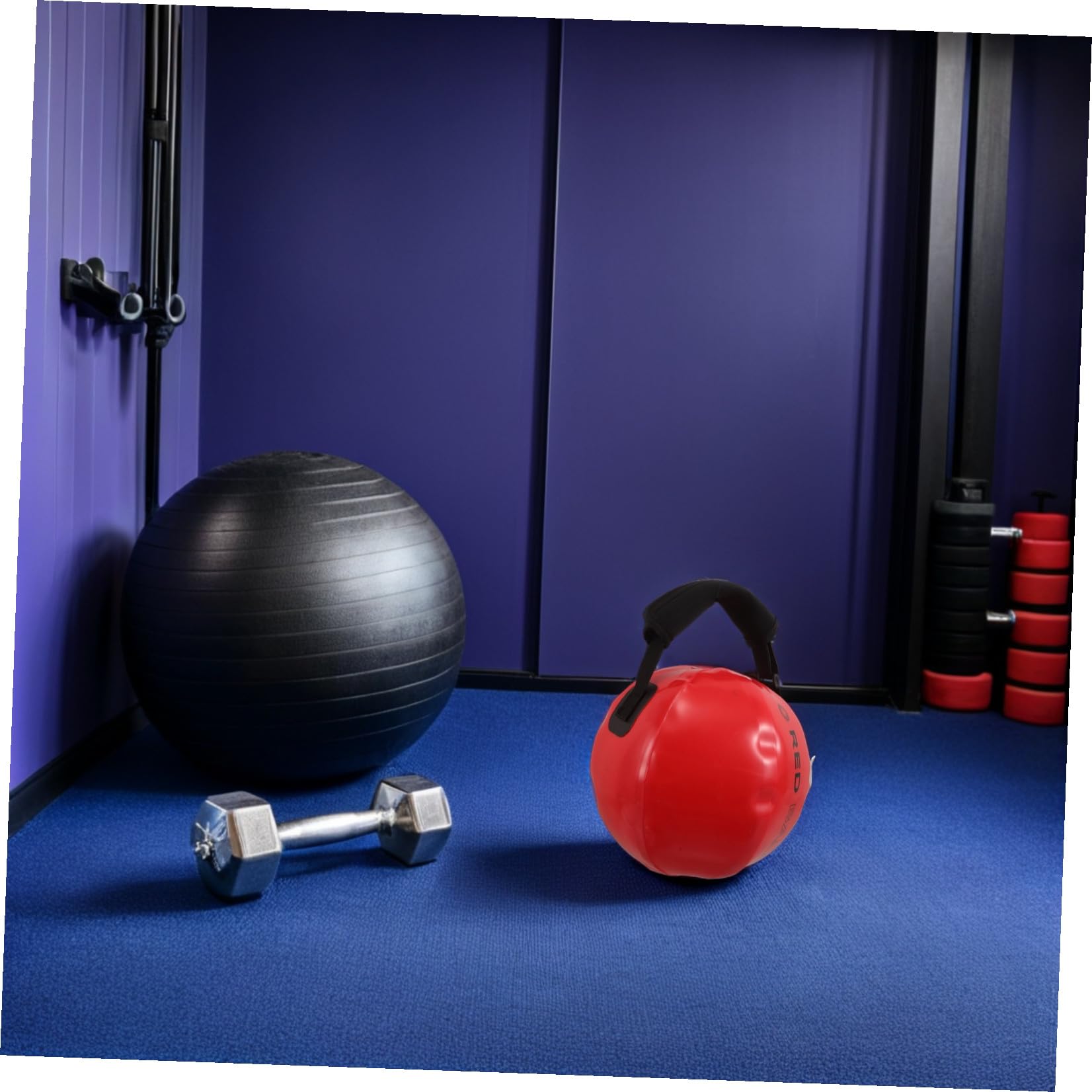 Worek Treningowy z Piaskiem Wodnym Obciążony Kettlebell Do Ćwiczeń Siłowych Przenośny Sprzęt Fitness Do Treningu Siłowego i Rehabilitacji Zewnątrz i Domu