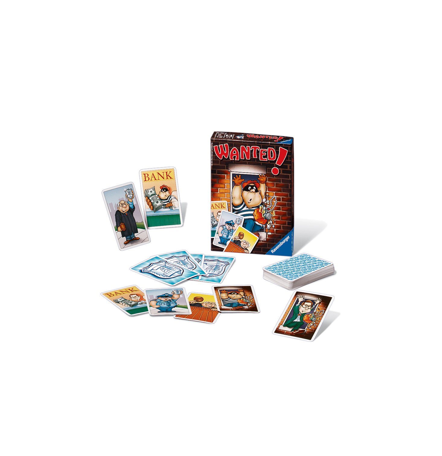 Buy Ravensburger Wanted! Card Game for Age 7 & Up Fast & Fun Slapping