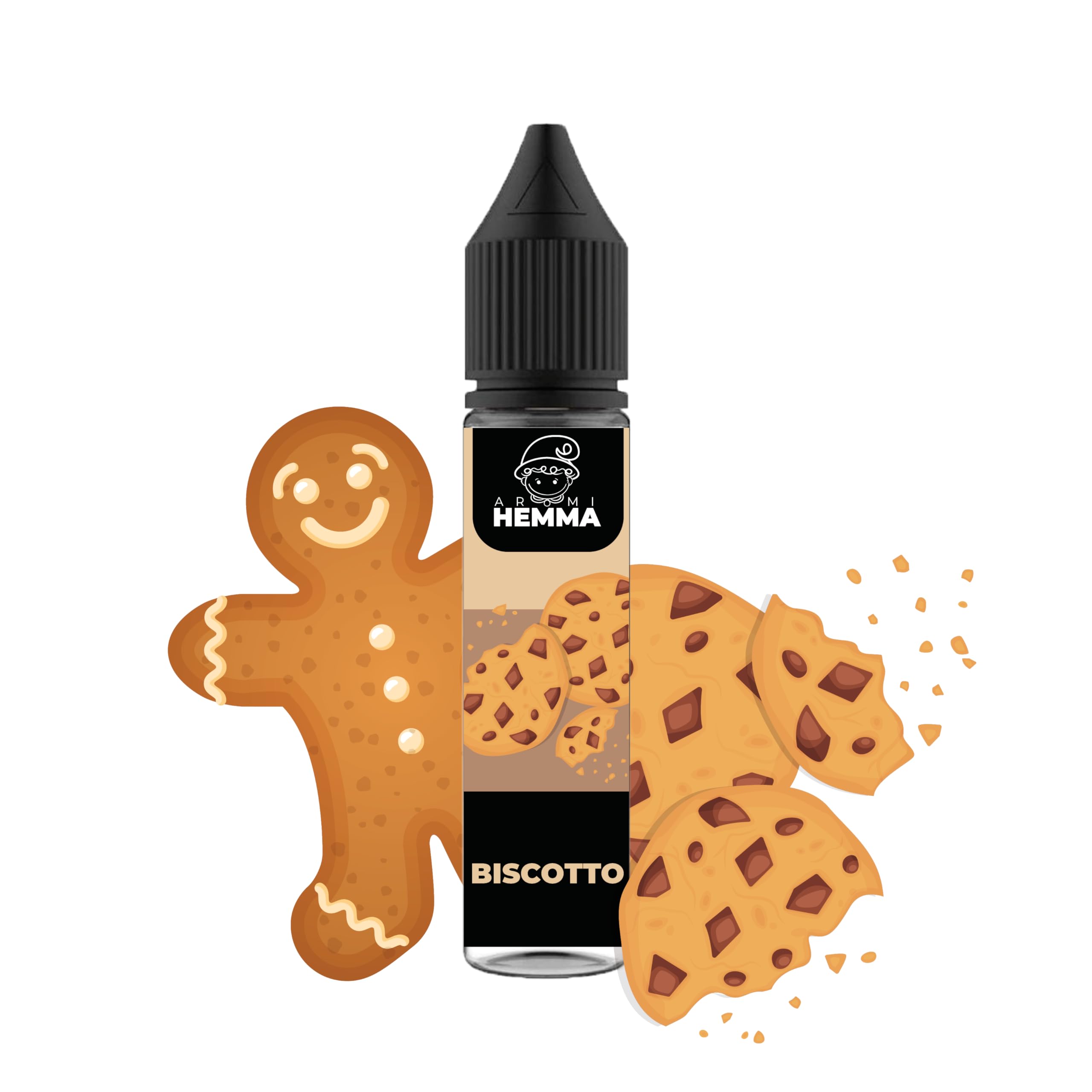 AROMI HEMMA | Aroma Biscotto 20ml Singola Unità