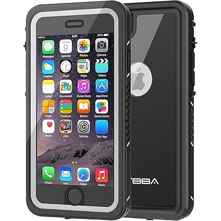 Amazon Iphone8 ケース Iphone7 ケース Iphonese ケース 第2世代 防水 防塵 耐衝撃 防震 防雪 防滴 米軍規格 指紋認証 完全保護ケース 付け外し簡単 ストラップ付き クリアケース キズ 汚れ 塵 砂 おがくず防止 アイフォンse2防水ケース アイフォン７ ８ 防水ケース