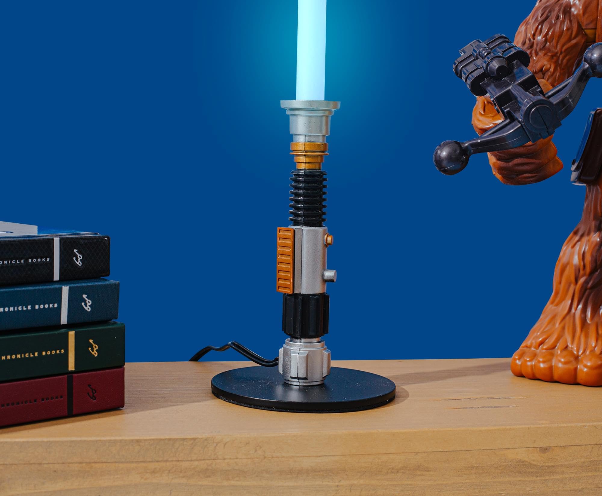 Ukonic Star Wars OBI-Wan Kenobi sabre de luz azul 30,5 cm mini luz