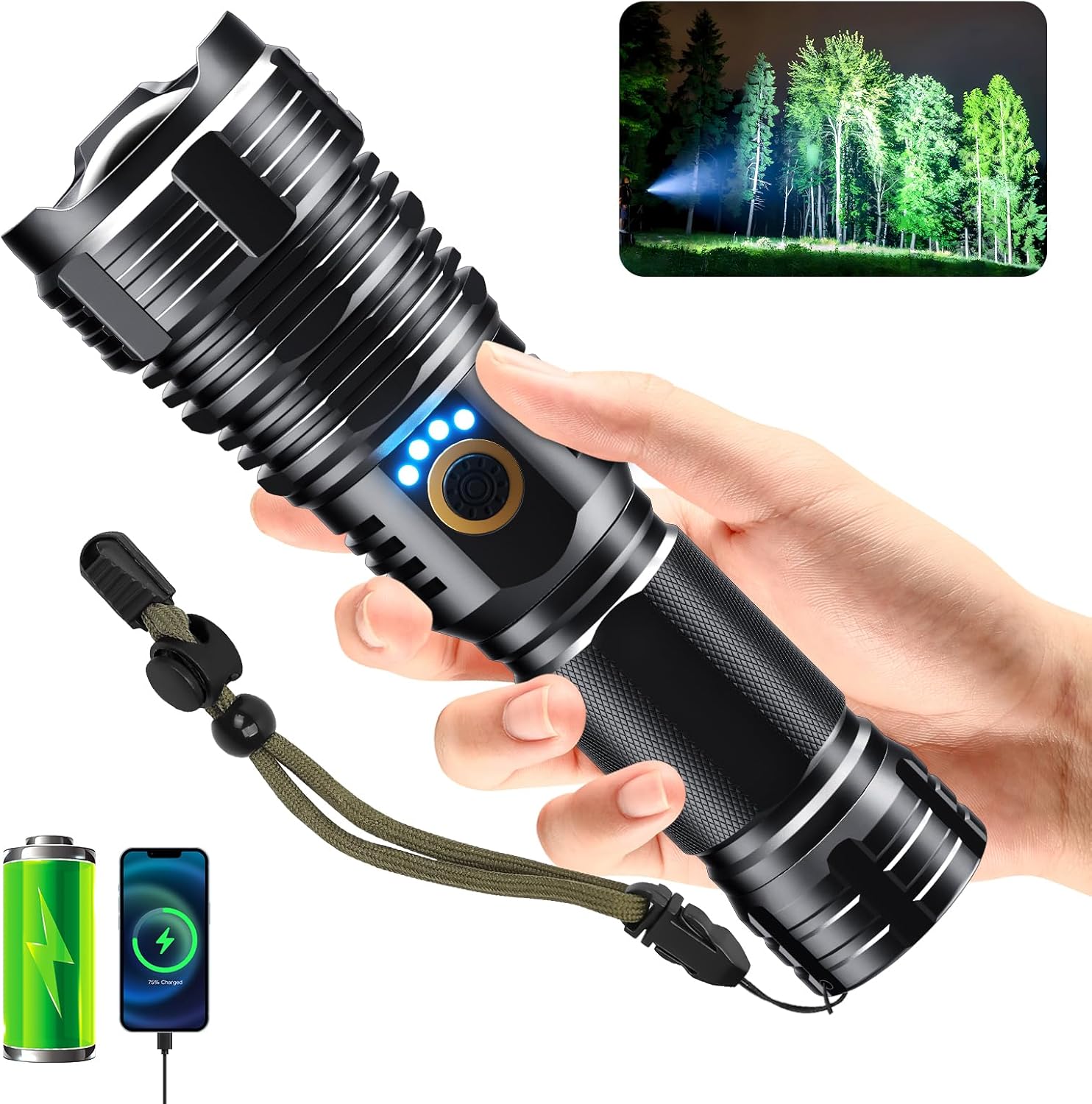 Rechargeable Flashlights Image