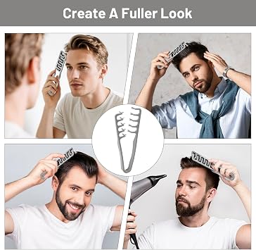 Texture Styling Comb, Volumizing Wide-Tooth Hair Styling Comb