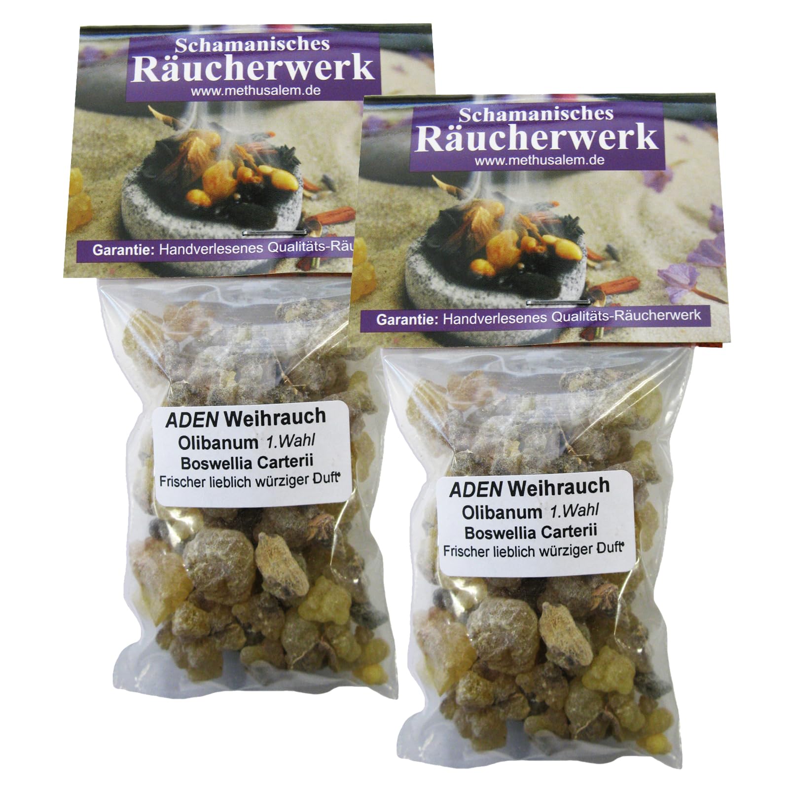 Weihrauch Reine Harze Räucherset 500ml (10x 50ml) – Top 5 mit Olibanum Eritrea, Äthiopien, Oman, Sacra Aden, Boswellia Serrata & Räucheranleitung. 81670-2
