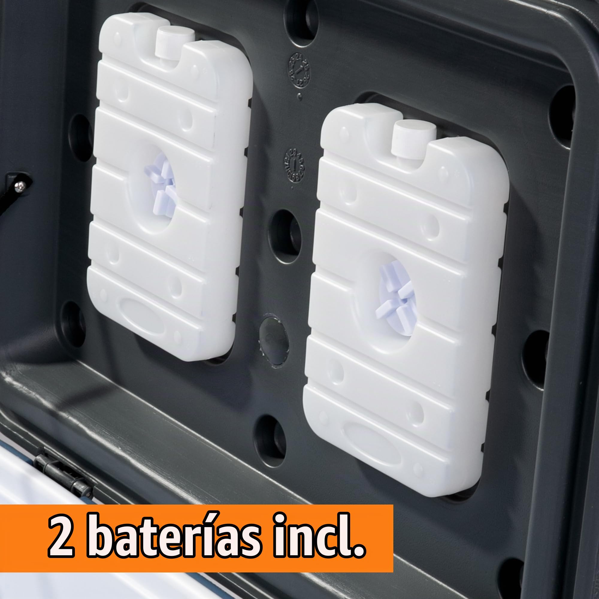 Your Gear Coolah Nevera Portátil 60 L - Caja Térmica Pasiva con Aislamiento de Poliuretano, Tapa HDPE, 47 Horas de Refrigeración para Camping, Autocaravana y Playa