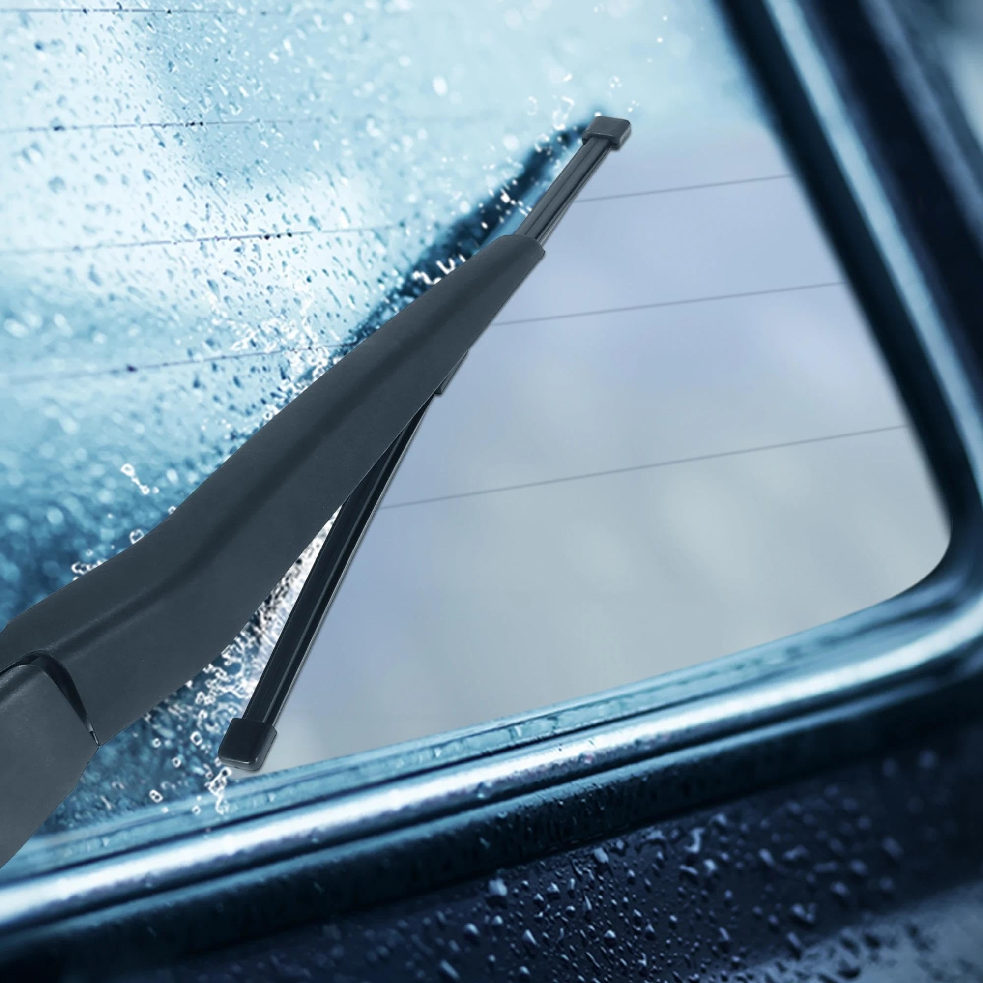Bras + Balai D'Essuie-Glace Arrière Pour Volvo V40 II (2012+) - Compatible Référence OE 31333470 - Kit De Remplacement