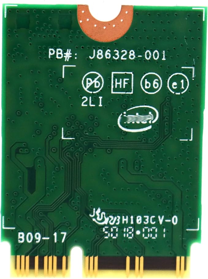 Tarjeta Wi-Fi Deal4GO AX201NGW 802.11ax de doble banda 2.4 Gbps M.2 CNVio2 NGFF con Bluetooth 5.0 para adaptador WLAN Intel AX201, compatible con Windows 10 de 64 bits miniatura 3