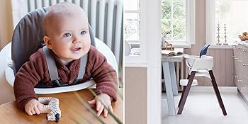 ストッケ　ステップス　ベビーセット　チェア　ホワイト　STOKKE ストッケ ステップス チェア ホワイト × ビーチ ナチュラル