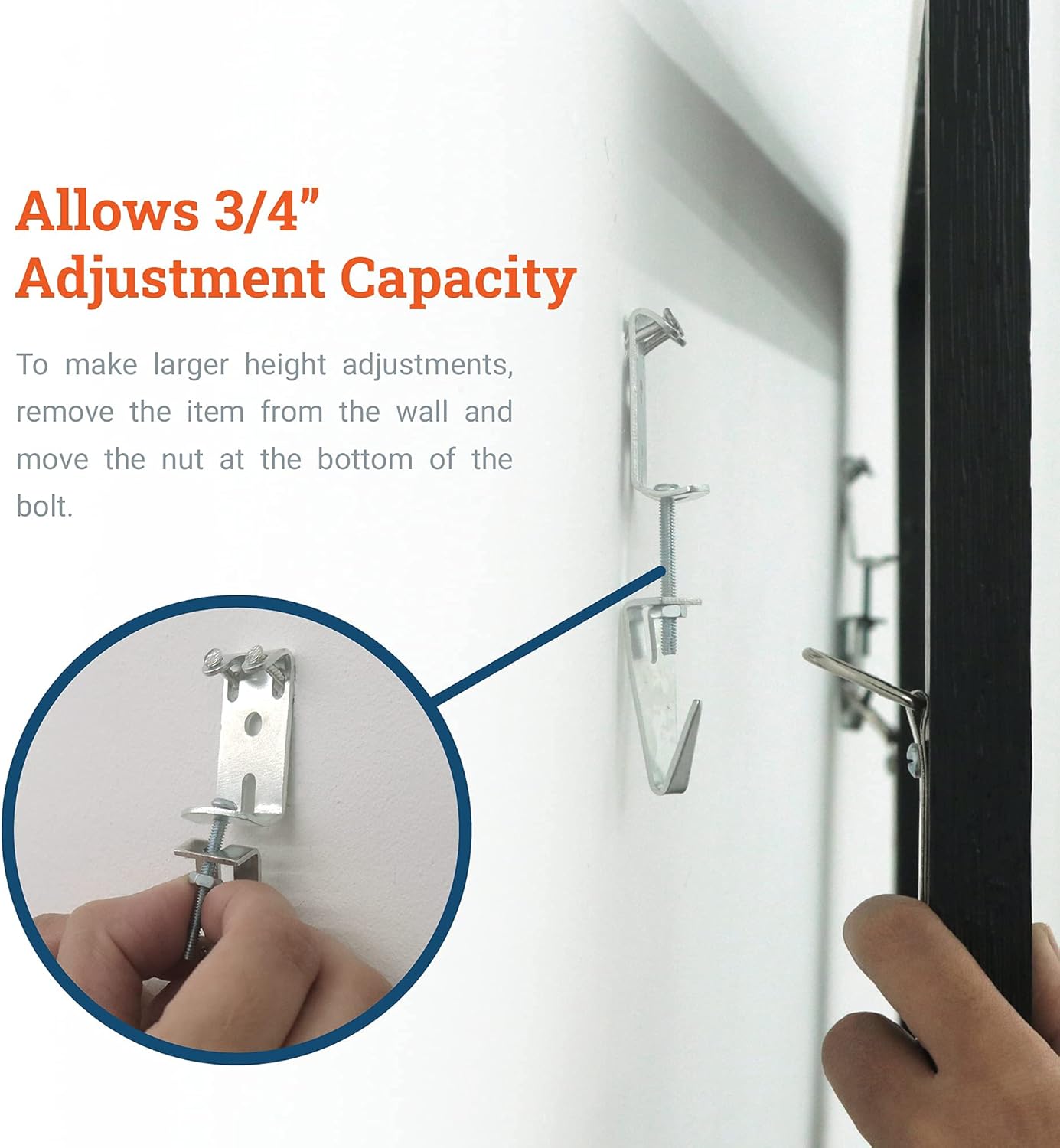 Heavy Duty Mirror Hanging Kit 100 lbs Capacity in Nepal at NPR 2314