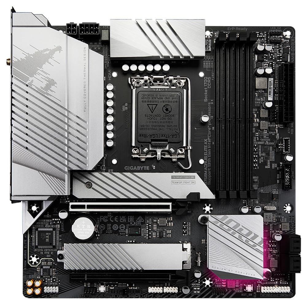 Amazon.co.jp: GIGABYTE Motherboard B760M AORUS ELITE AX MB5979  