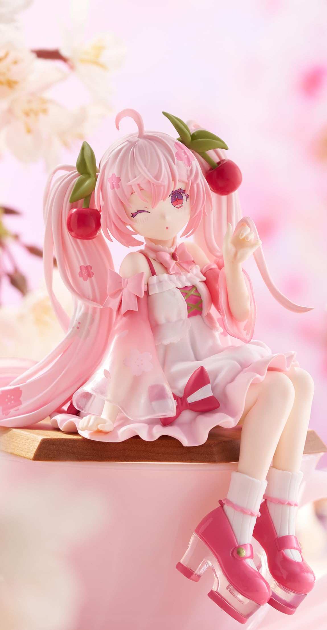 初音ミクシリーズ ぬーどるストッパーフィギュア 桜ミク 2025 Wink Amazon.co.jp: 初音*ミク ぬーどるストッパーフィギュア 桜ミク2025