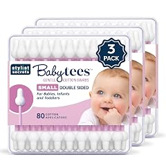 Classic Baby Tees - Small Gentle Double Sided Swabs Designed for Little Ears - for Babies Infants Toddlers