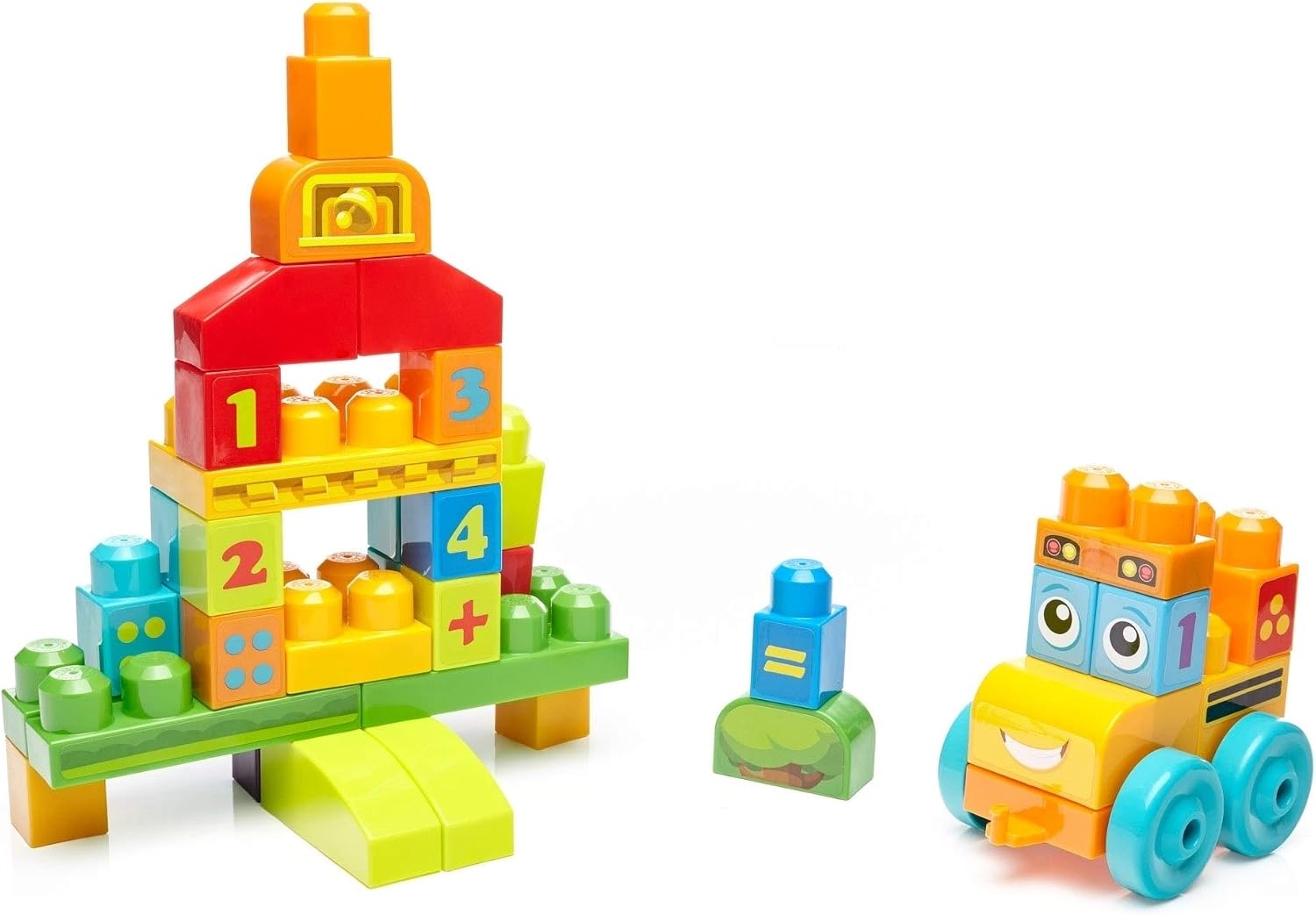 Mega Bloks Building Basics 123 Counting Bus
