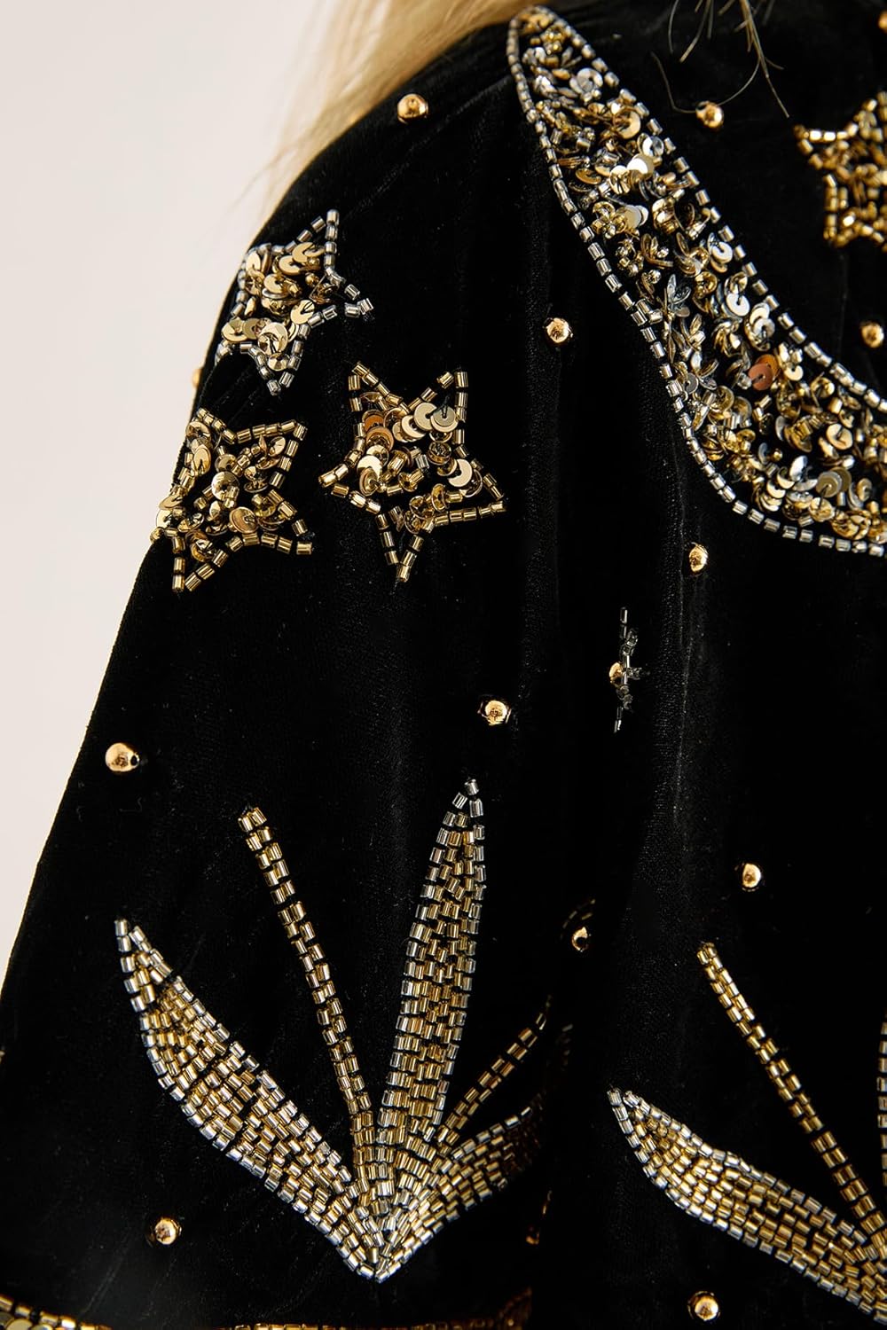 Nasty Gal Velvet Celestial Embellished Cape