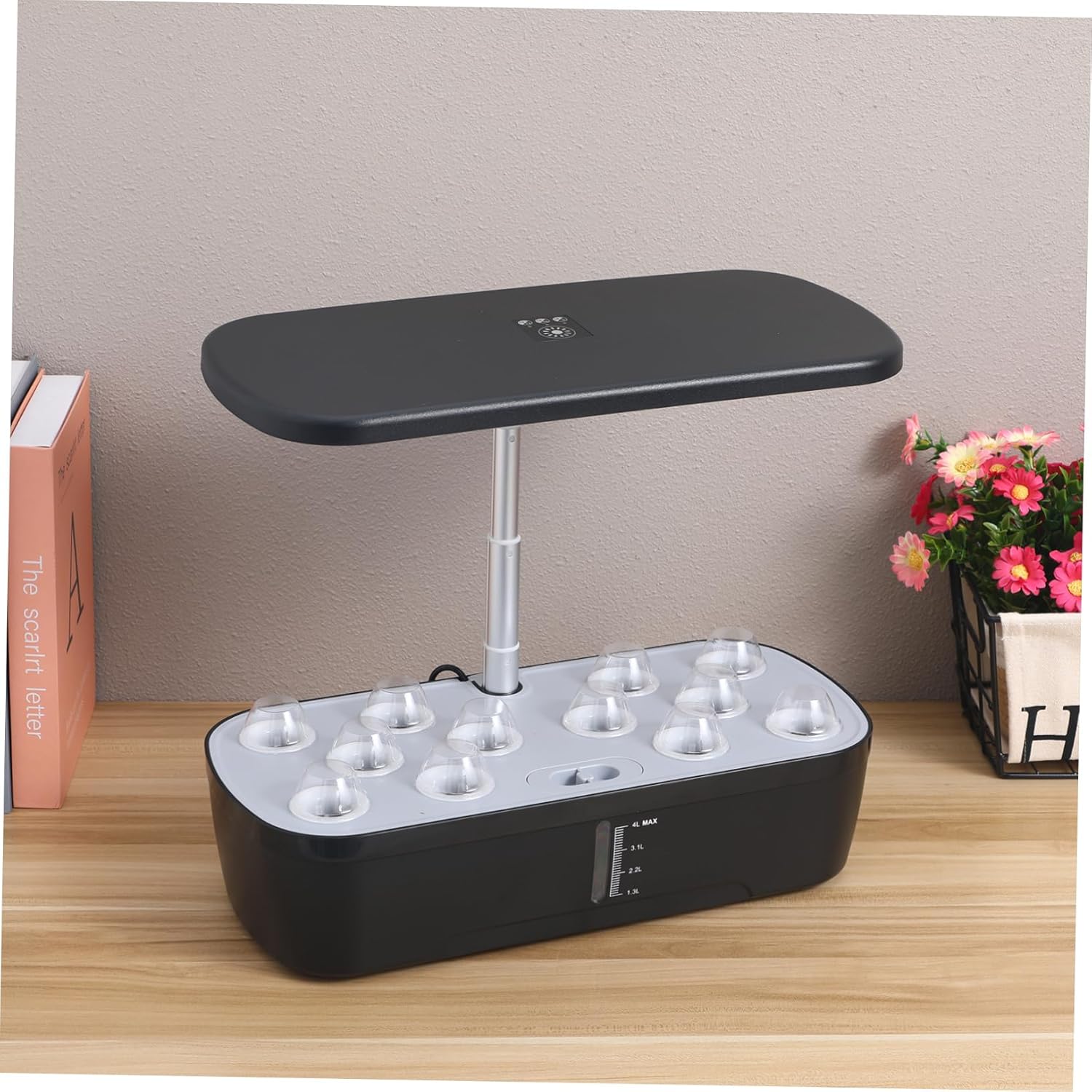 1set Hydroponics Growing System Kit with Led Grow Light Automatic Watering Fertilization Indoor Garden for Vegetables Compatible Easy to Use Growing System