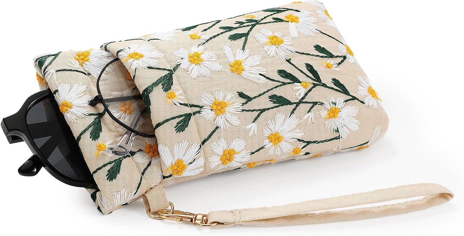 MoKo Double Eyeglasses Pouch with...