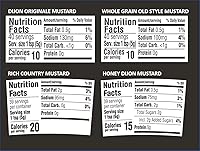 Vista 2 de Paquete de variedad de mostaza Maille 7 Oz, 4