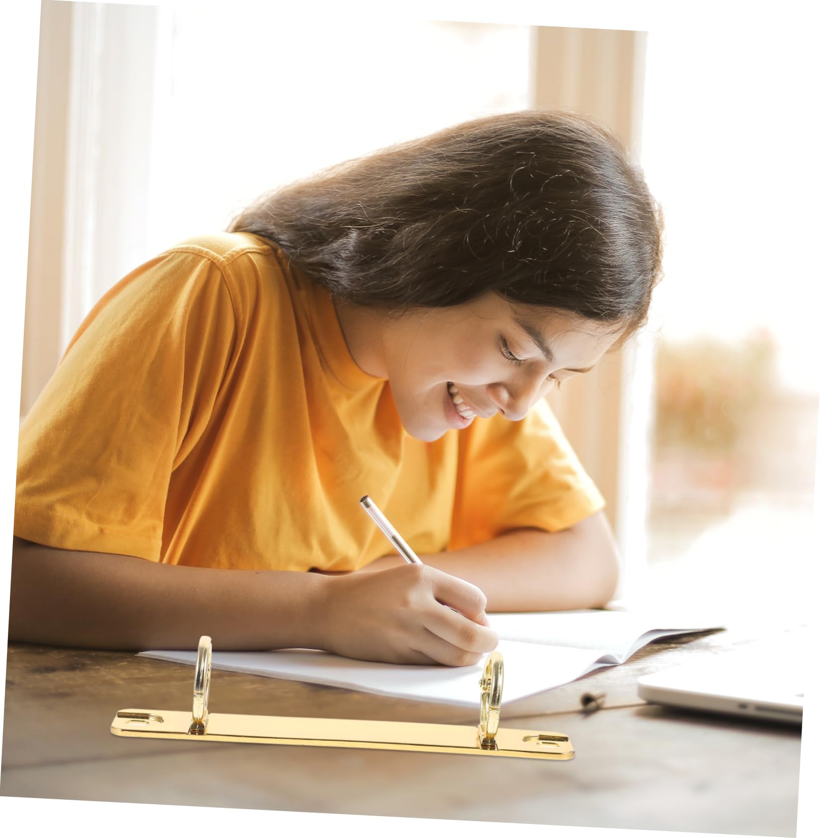 ARTIBETTER 5 Pezzi Raccoglitorper Libri con Componibili Rilegatura Portatile per Taccuini e Documenti Inserti per Raccoglitori Facile Usare
