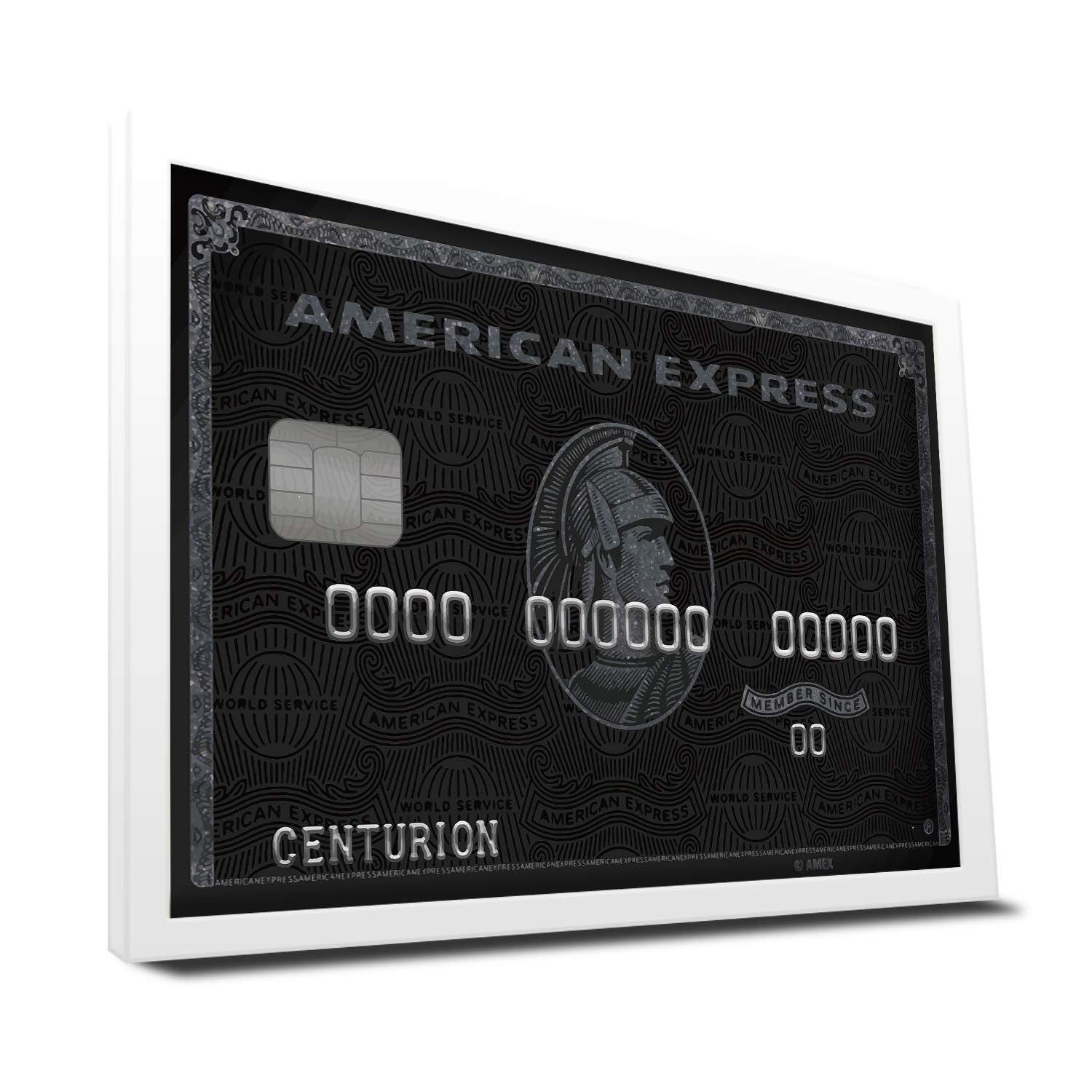 Amazon.co.jp: ARTREX AMEX CARD B キャンバス ポスター S M L XL