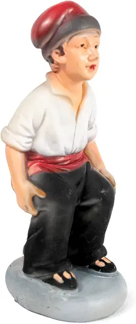 Caganer Resin Figure - 14cm Catalan Nativity Tradition - Hummel Beeldjes Catalogus