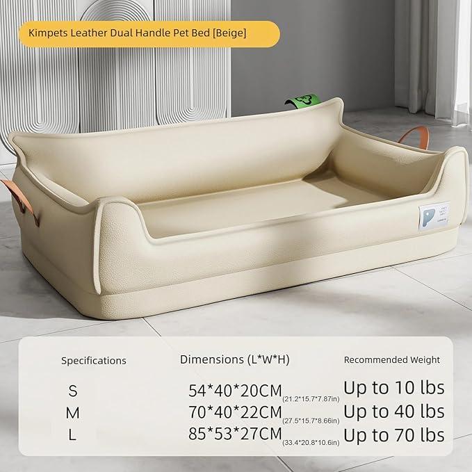 Cama para Perro Grande 85cm Lavable Impermeable miniatura 6