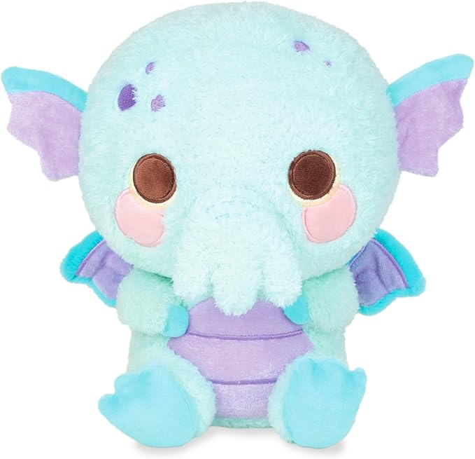 DREDGE – Lovecraft and the Fear of the Depths 1 Cuddle Barn PlushGoals - Lulu The Curious Cthulhu | Cute Kawaii Soft Plush Cuddly Cryptid, 10 inches