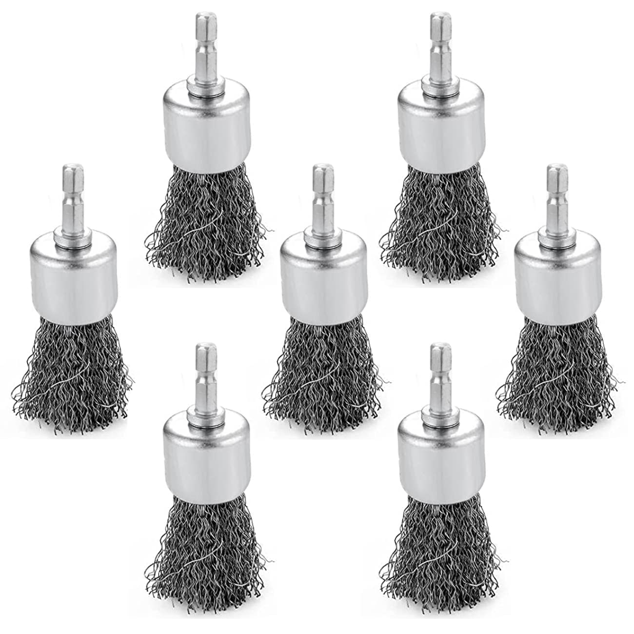 Double Elite Wire Brush Kit - 21 Pcs for Drill -11