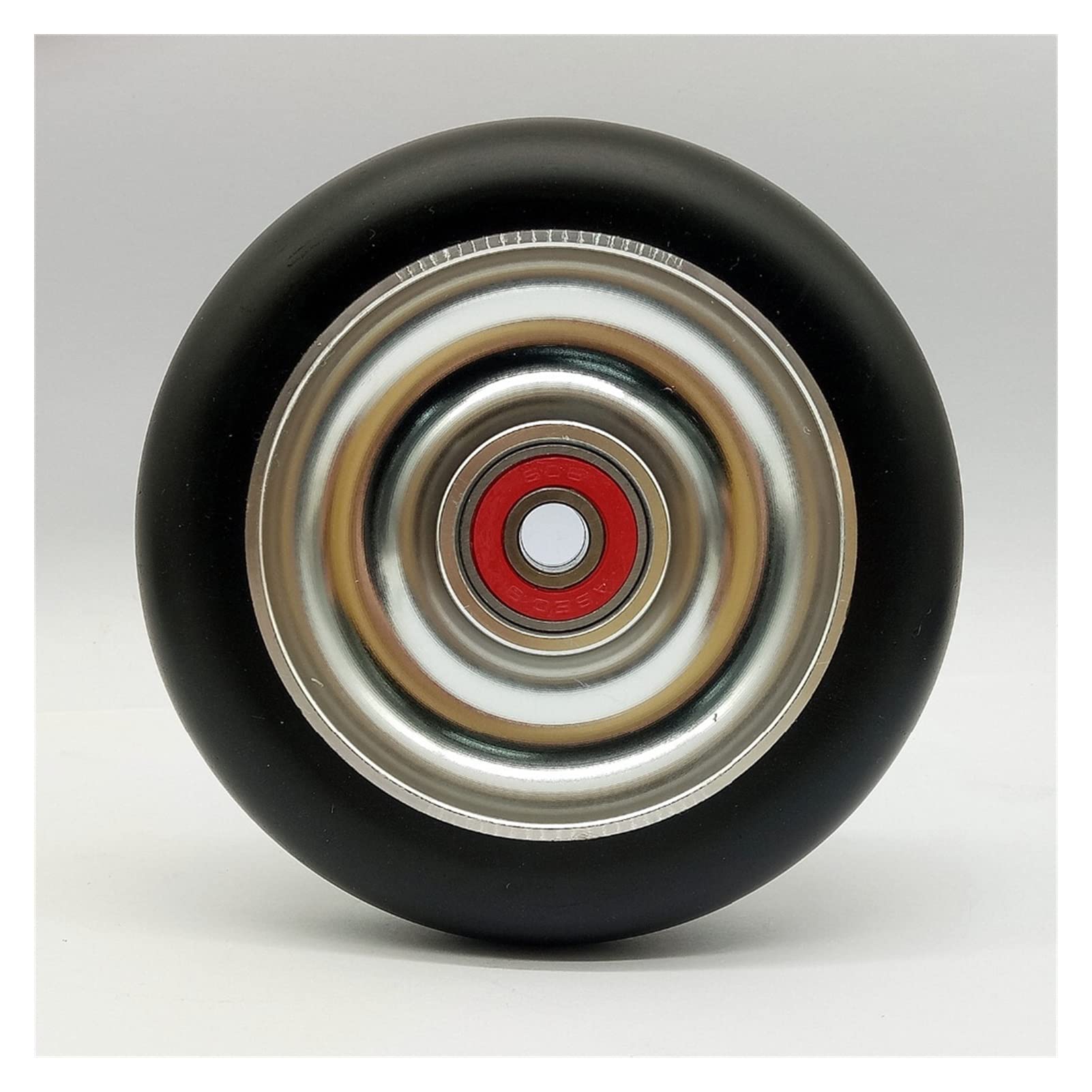 Ruote Monopattino Freestyle 2 pz 10. Ruote Scooter da 0mm Freestyle con mozzo in Lega ad Alta Elasticità PU. Cuscinetto 88a Ruote Ruote Monopattino Elettrico