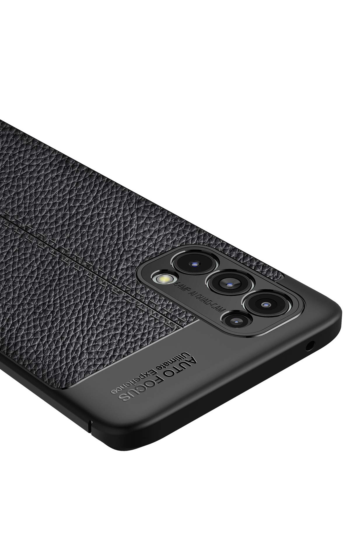 Custodia TPU Morbida Per OPPO Reno 5 Pro+ 5G, Cover Sottile Antiurto - Nero