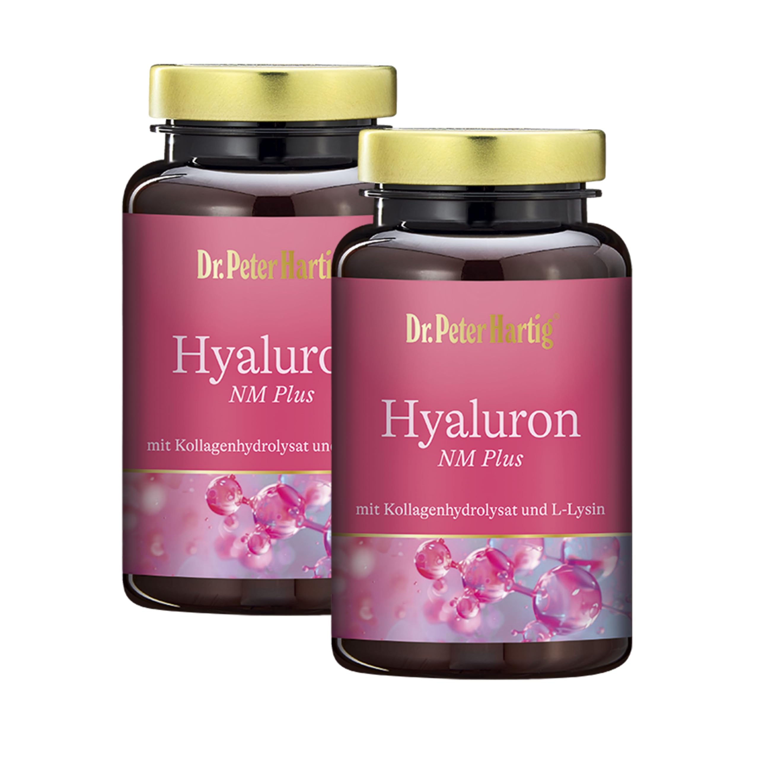 Dr. Peter Hartig Hyaluron NM Plus 120 Kapseln 4-Monats-Vorrat lactose- gluten- und hefefrei