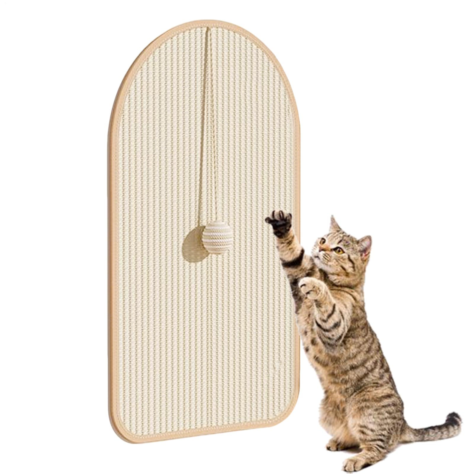 Alfombra de garras para gatos con base resistente antideslizante para suelos