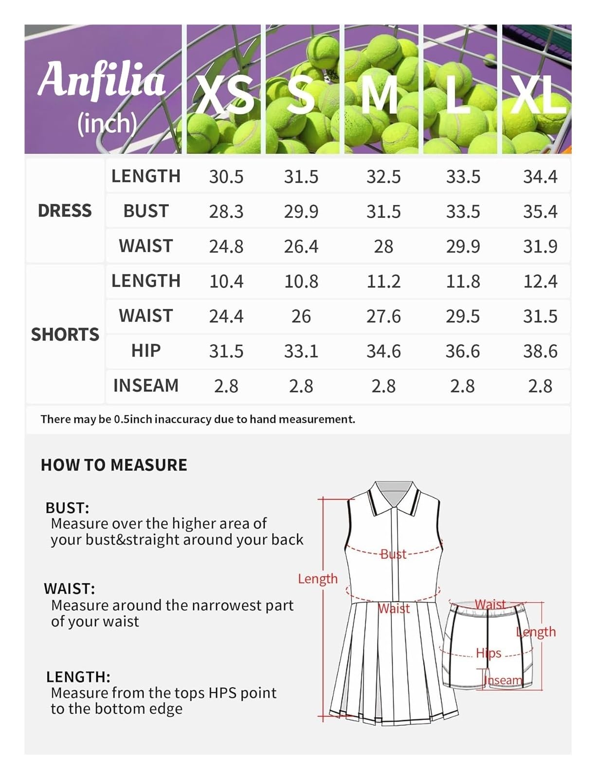 Robe Tennis Femme Robe De Tennis for Femmes, Polo, Demi-Fermeture Éclair, Plissée, avec Soutien-Gorge Intégré, Short Séparé, Une Pièce, Coupe Cintrée avec Poches, Robe De Golf