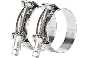 ISPINNER T-Bolt Hose Clamp for 2" Hose ID