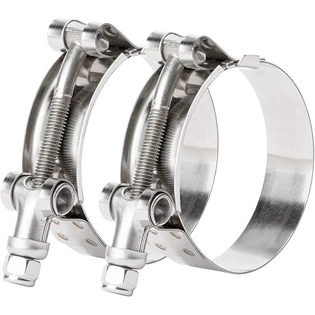 ISPINNER T-Bolt Hose Clamp for 2" Hose ID