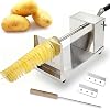Tornado Potato Spiral Cutter, AIDOIT Manual Stainless Steel Potato Twister Cutter
