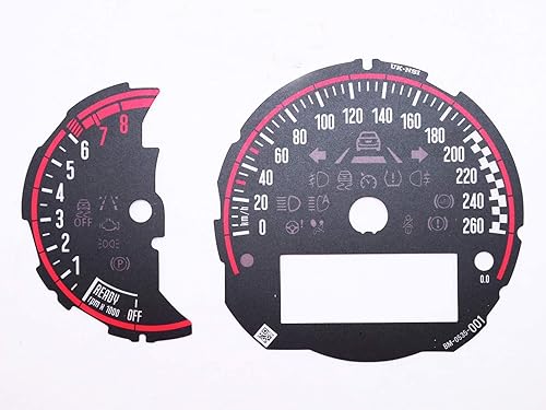 Racimo de instrumentos de carreras RPM+Speedo para Mini Cooper S F54 F55 F56 F57 F58 F59