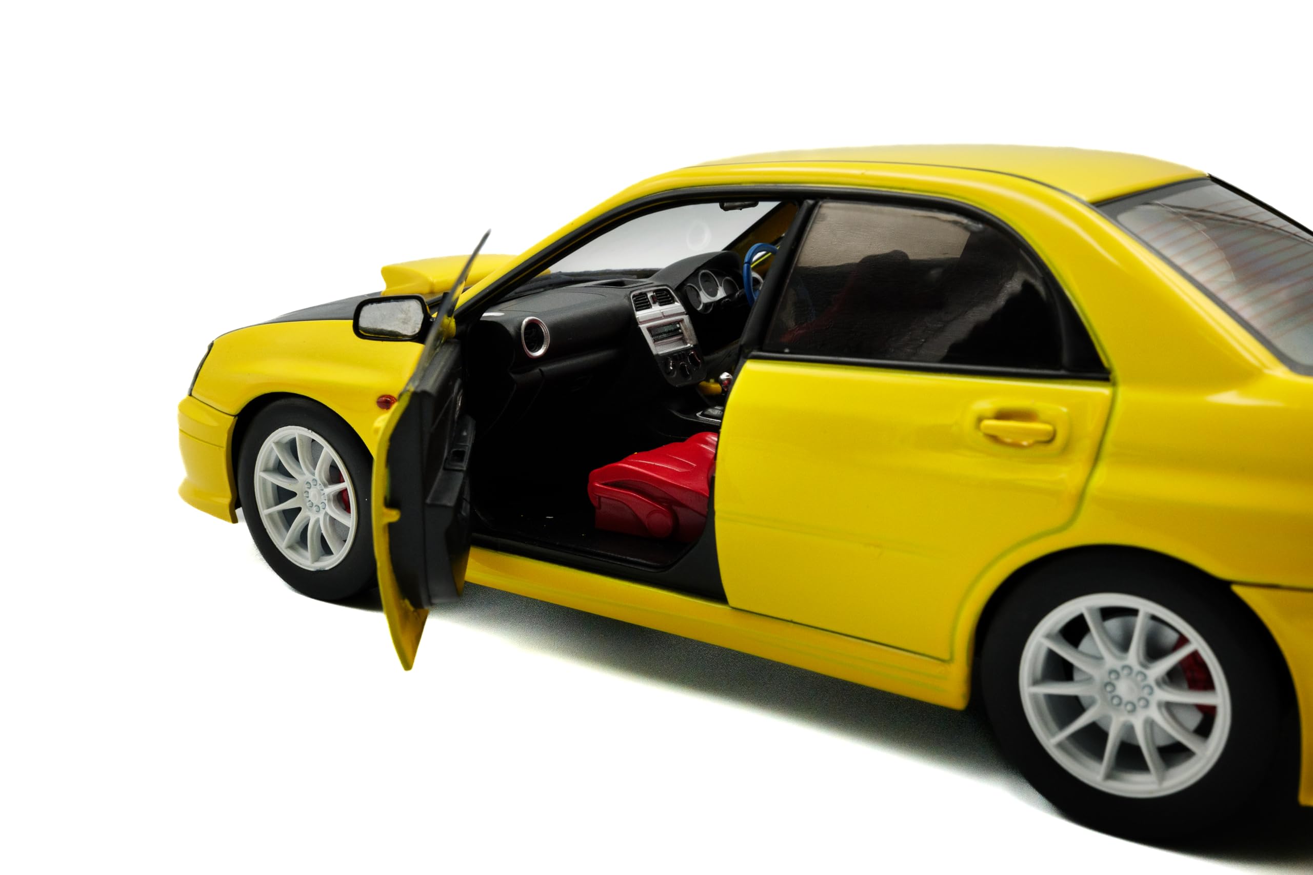 Solido 1:18 Subaru Impreza WRX STI Works Yellow 2003