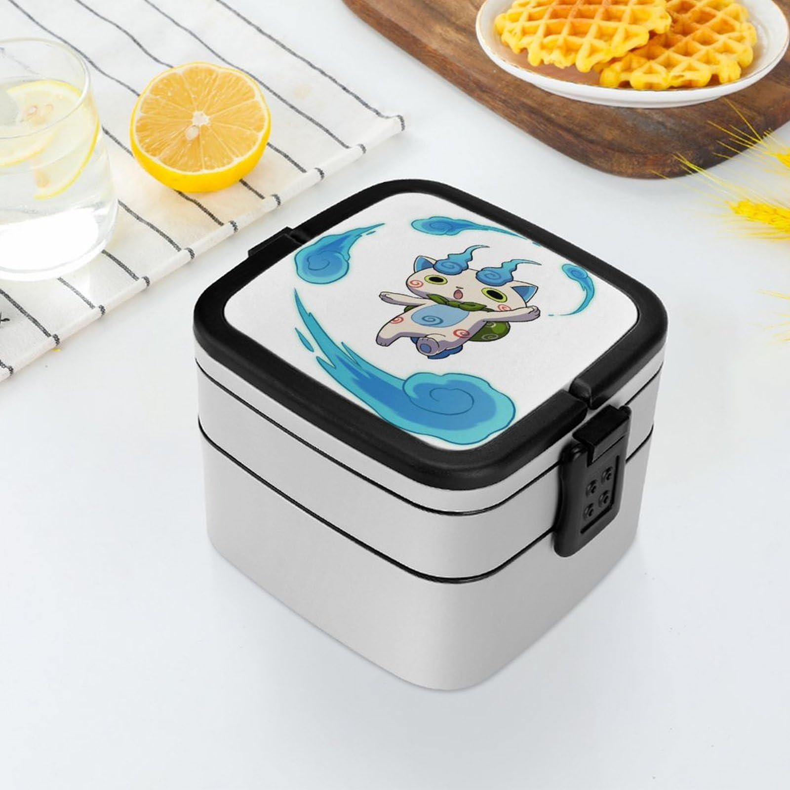 Amazon｜妖怪ウォッチお弁当箱学生用お弁当箱子供用お弁当箱大容量二段