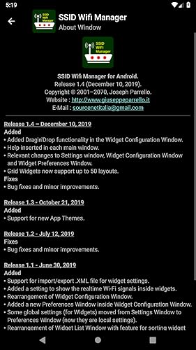 SSID WiFi Manager